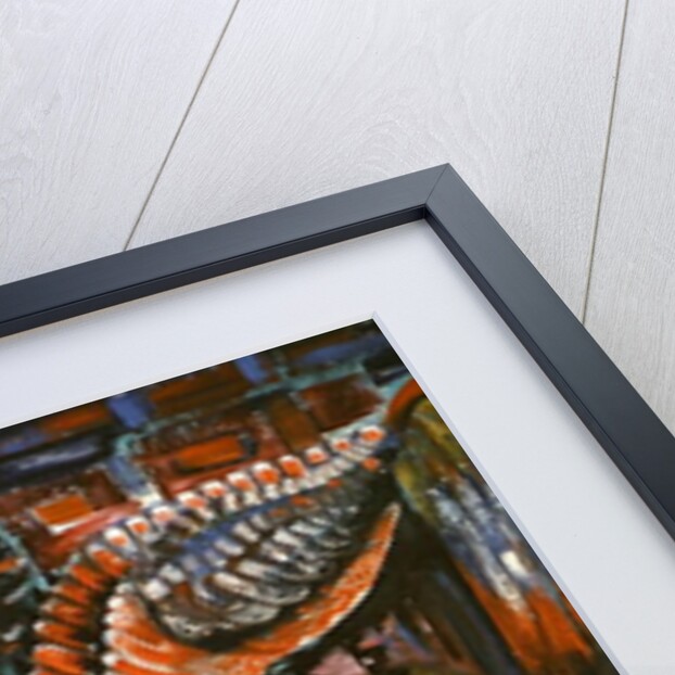 Roosters, 1967 by Radi Nedelchev