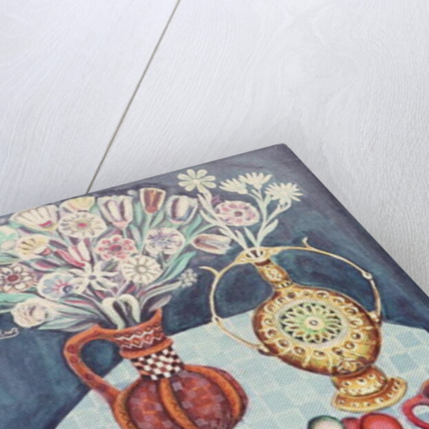 Still Life with Red Apples, 1967 by Radi Nedelchev