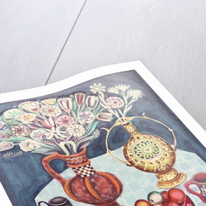 Still Life with Red Apples, 1967 by Radi Nedelchev