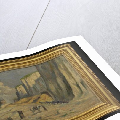 French Beach Scene by Maximilien Luce