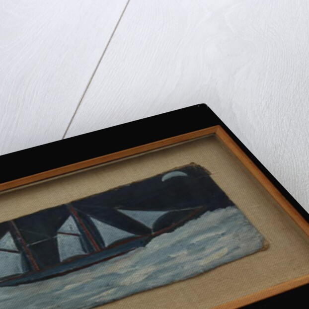 Trawler off Cornish coast, c.1930 by Alfred Wallis