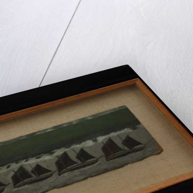 Four Schooners, c.1930 by Alfred Wallis