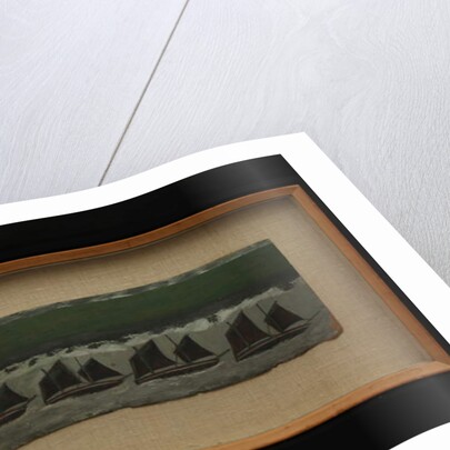 Four Schooners, c.1930 by Alfred Wallis