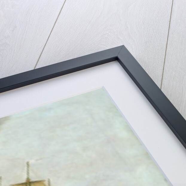 A British Frigate in Pursuit of a French Frigate by Thomas Buttersworth