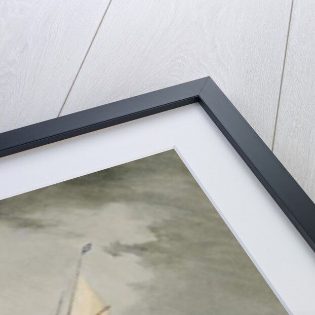 Miranda Working in from the Weilingen Light Ship in a Heavy Wind - Ostend 1880 by Barlow Moore