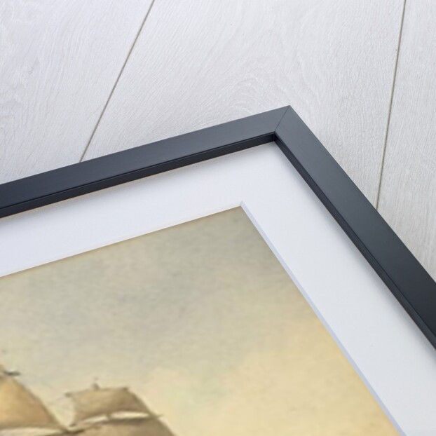 HMS Bellerophon off the Coast, 1875 by William Frederick Mitchell