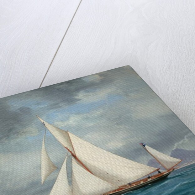 The Yawl ONYX, 52 tons, 1889 by Antonio de Simone