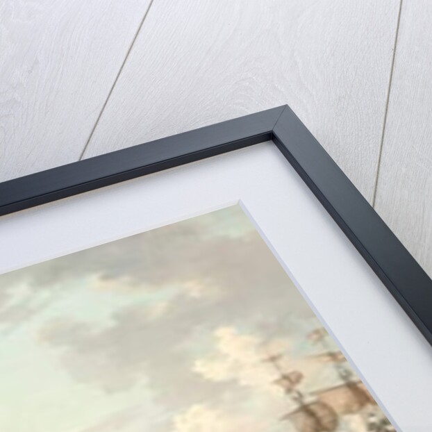 Ships of the Royal Navy at Port Mahon, Minorca by Anton Schantz