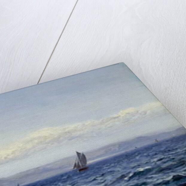 Light Breeze off Dodman at Mevagissey, Cornwall, 1881 by Henry Moore