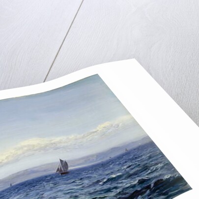 Light Breeze off Dodman at Mevagissey, Cornwall, 1881 by Henry Moore