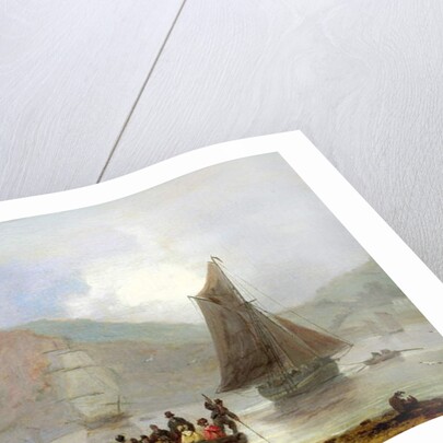 Boarding the Ferry at Teignmouth, 1821 by Thomas Luny