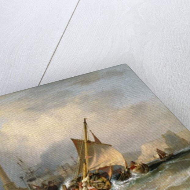 Lugger Entering Margate by George the Elder Chambers