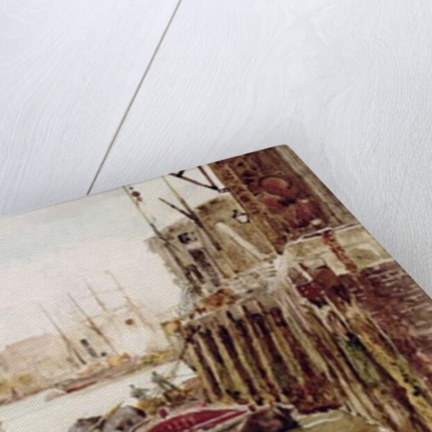 Port of London: Upper Pool, 1896 by Herbert Menzies Marshall
