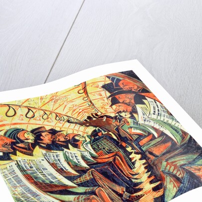 The Tube Train, c.1934 by Cyril Edward Power