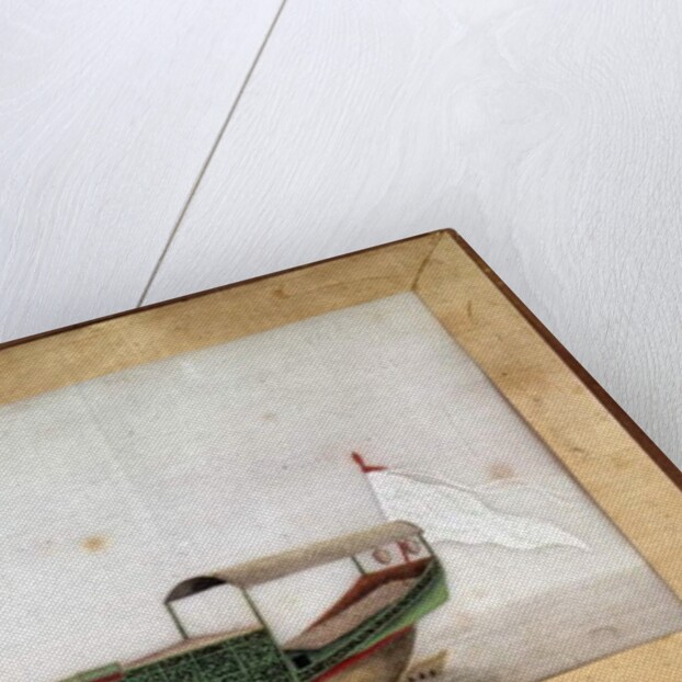 Chinese junk of the Great Zheng He or Hajji Mahmud Chinese eunuch and marine explorer by Anonymous