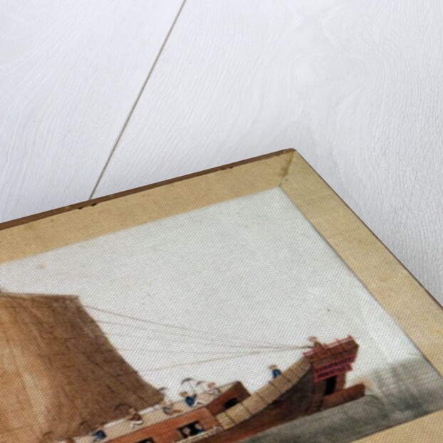 Chinese junk of the Great Zheng He or Hajji Mahmud, Chinese eunuch and marine explorer by Anonymous