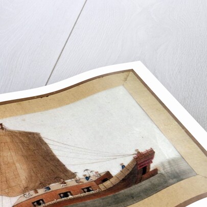 Chinese junk of the Great Zheng He or Hajji Mahmud, Chinese eunuch and marine explorer by Anonymous