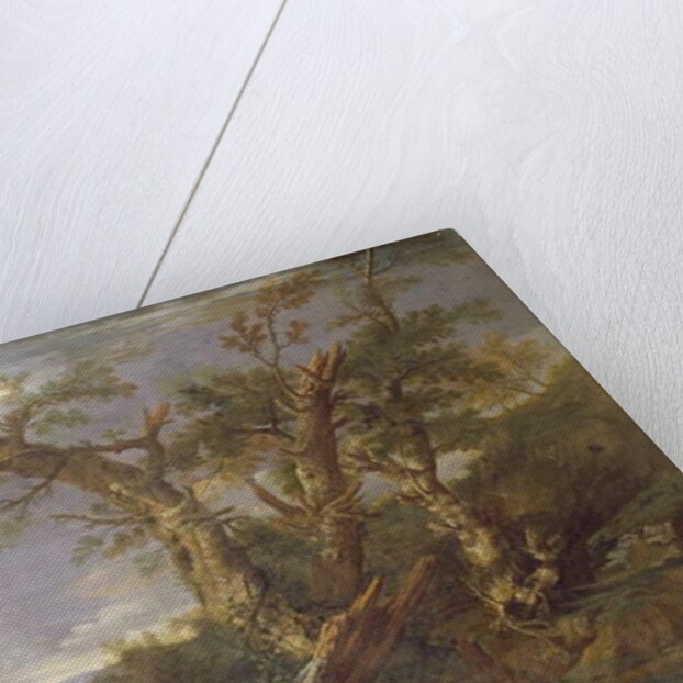 Landscape with the Baptism in the Jordan by Salvator Rosa