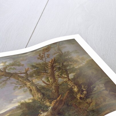 Landscape with the Baptism in the Jordan by Salvator Rosa