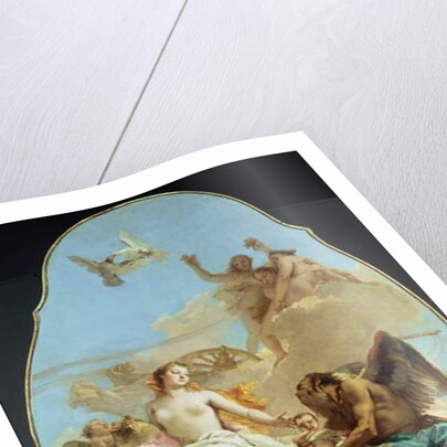 Venus, ceiling painting by Giovanni Battista Tiepolo