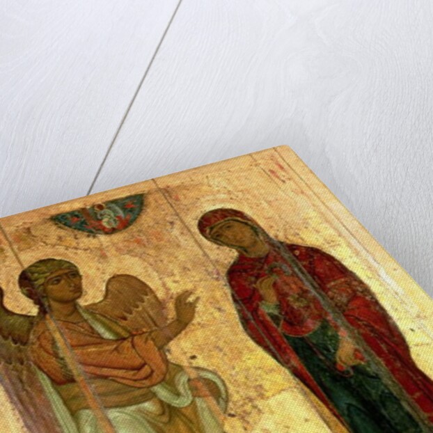 The Ustiug Annunciation, c.1130-40 by Novgorod School