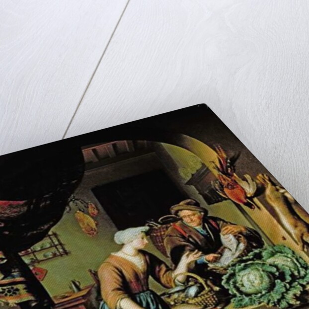 A Woman and a Fish Peddler, 1713 by Willem van Mieris