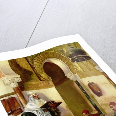 The Lesson by Rudolphe Ernst