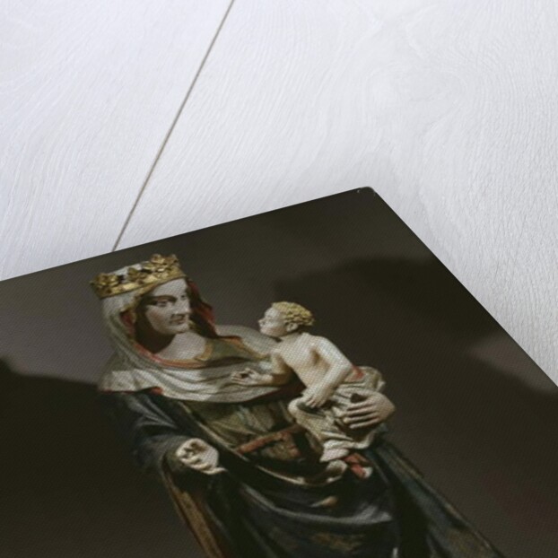 Virgin and Child, late 14th century by Spanish School