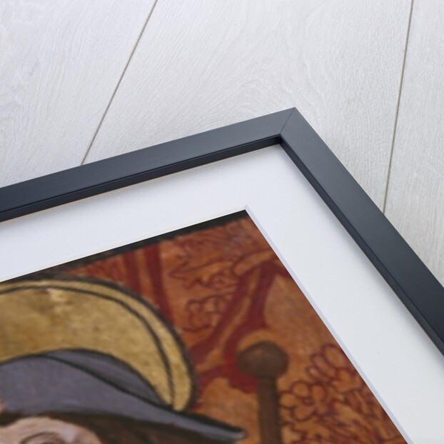 St. James the Great, detail, panel from the Church San Andres of Tortura, late 15th century-early 16th century by School Spanish