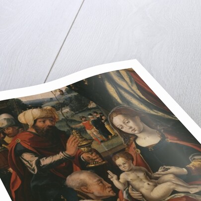 Adoration of the Magi, Epiphany Triptych, detail, c.1540 by Pieter Coecke van Aelst