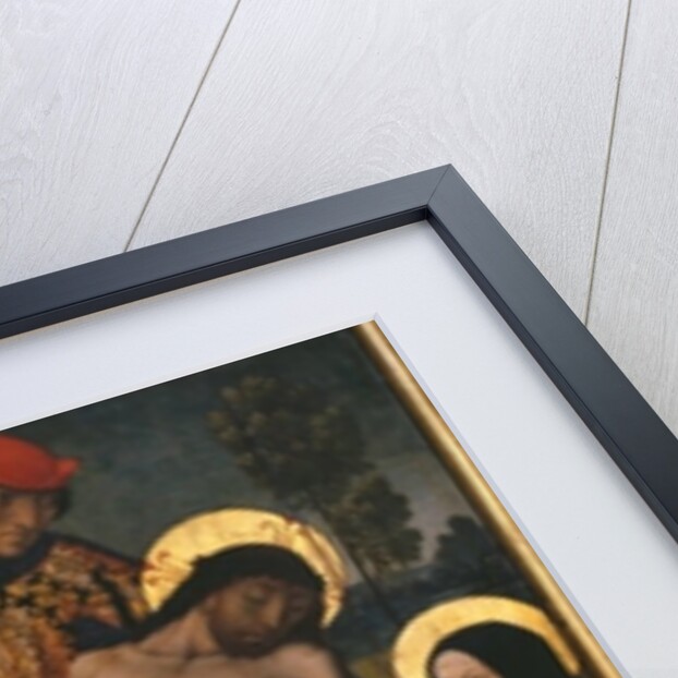 Passion Triptych, the Descent from the Cross, right panel by Hugo van der Goes