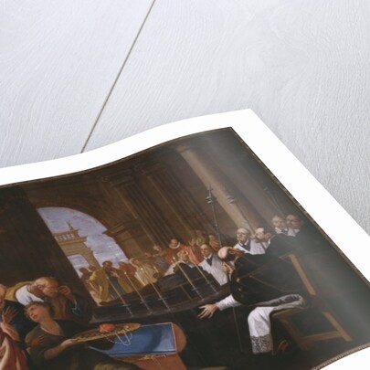 The Miracle of St. Anthony of Padua by Spanish School