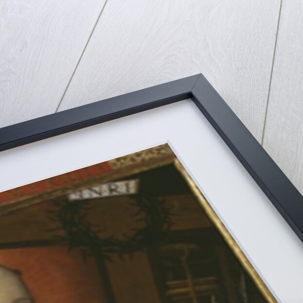 St. Bernard of Clairvaux carrying the instruments of the Passion by Spanish School