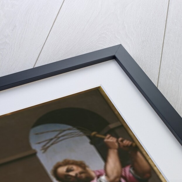 The Flagellation of Christ by Spanish School