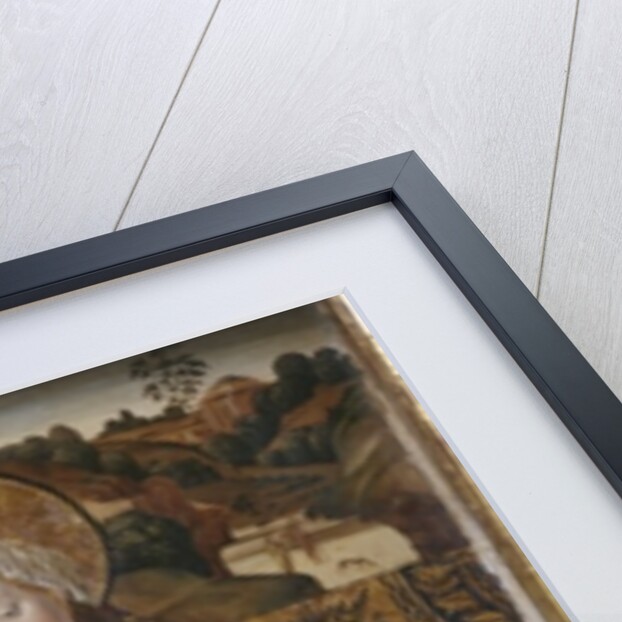 Triptych, St. Mary Magdalene, right panel by Spanish & Flemish School