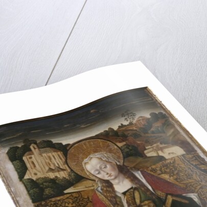 Triptych, St. Mary Magdalene, right panel by Spanish & Flemish School