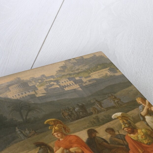 Funeral games in honour of Patrocles by Antoine Charles Horace Vernet