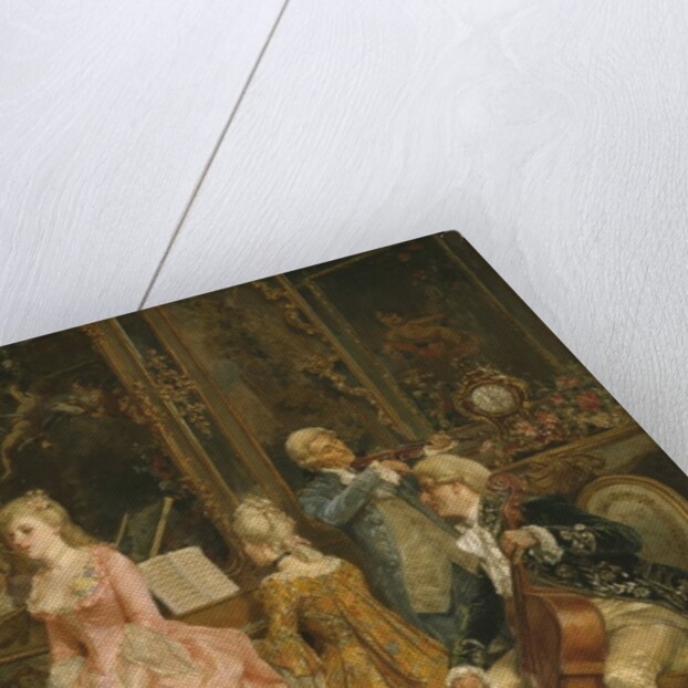 Concert at the time of Mozart, 1853 by Ettore Simonetti