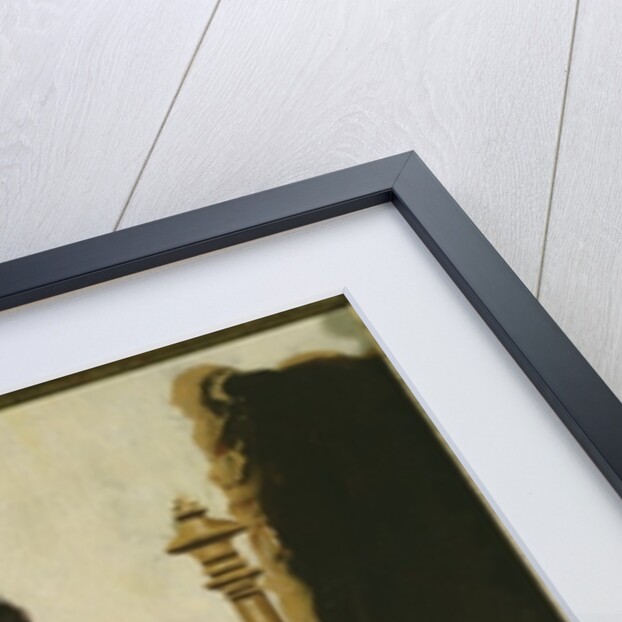 Before the swing mirror by Emile Galle