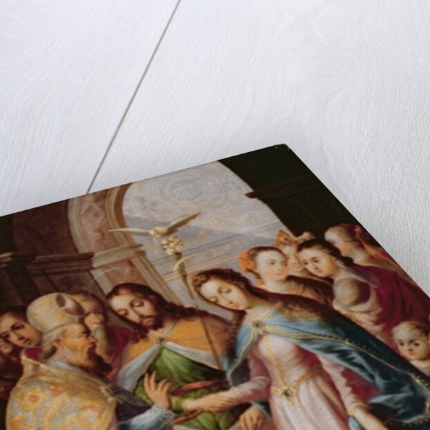 The Marriage of Mary and Joseph by Mexican School