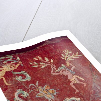 Fresco from the Palace of Tepantitla by Teotihuacan Teotihuacan