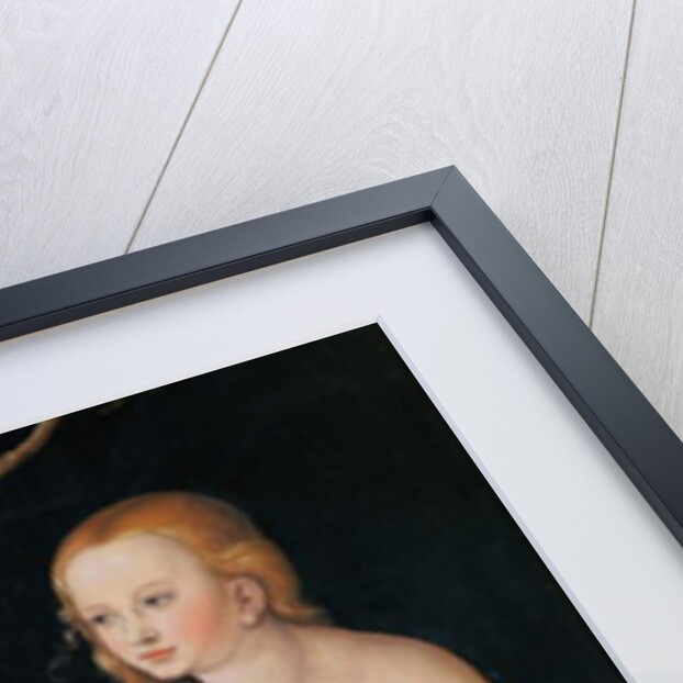 Eve offering the apple to Adam in the Garden of Eden, c.1520-25 by Lucas the Elder Cranach