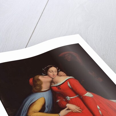 Francesca da Rimini and Paolo Malatesta, 1819 by Jean Auguste Dominique Ingres