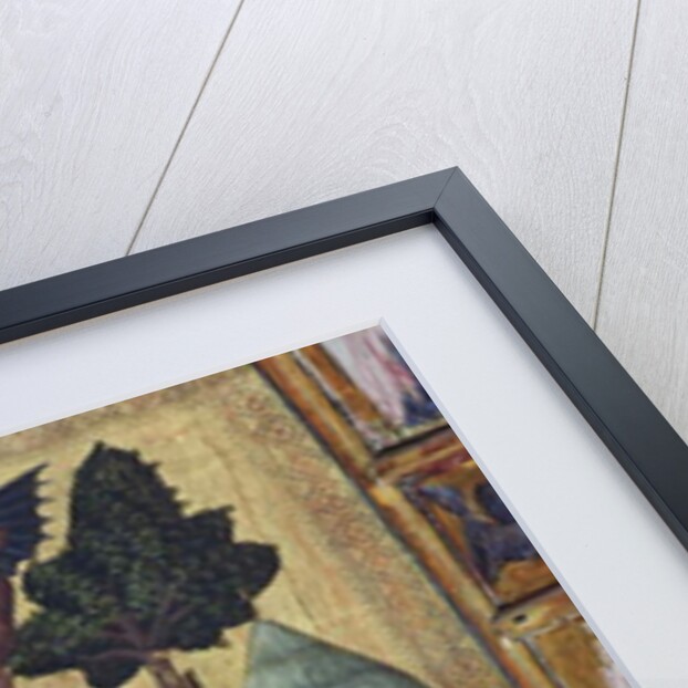 St Francis Throws Himself into the Thorny Brambles, fresco from the Porziuncola, 1393 by Ilario da Viterbo