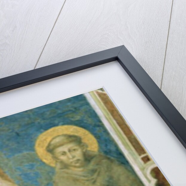 Saint Francis with an angel by Cimabue