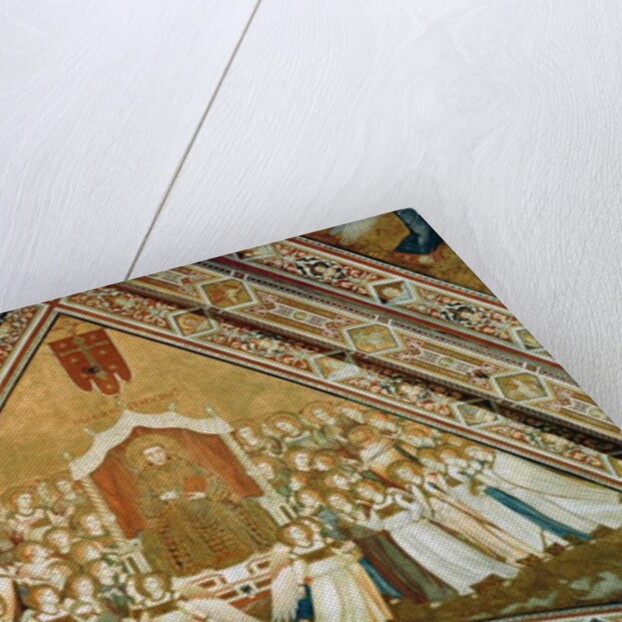 Allegory of St. Francis in Glory, c.1330 by Giotto