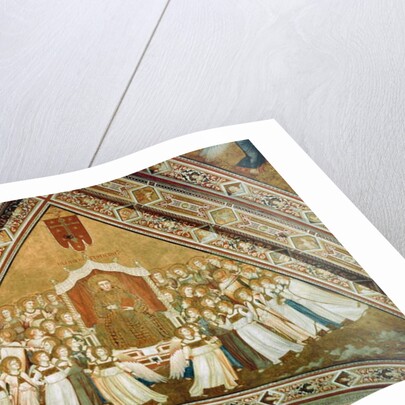 Allegory of St. Francis in Glory, c.1330 by Giotto