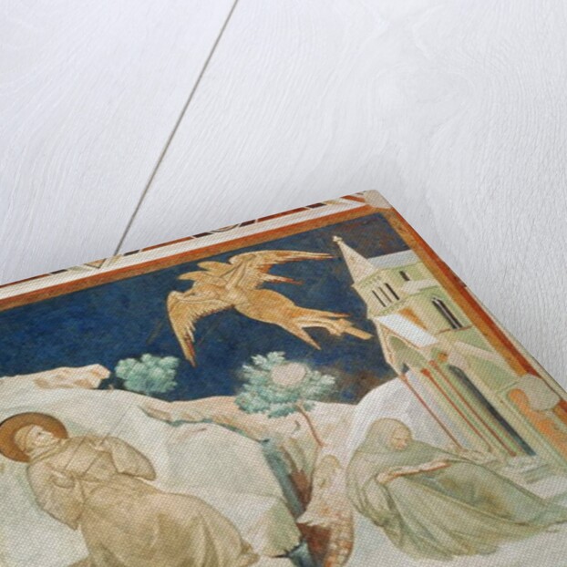 St Francis receiving the stigmata by Pietro Lorenzetti