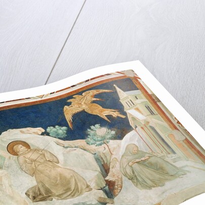 St Francis receiving the stigmata by Pietro Lorenzetti