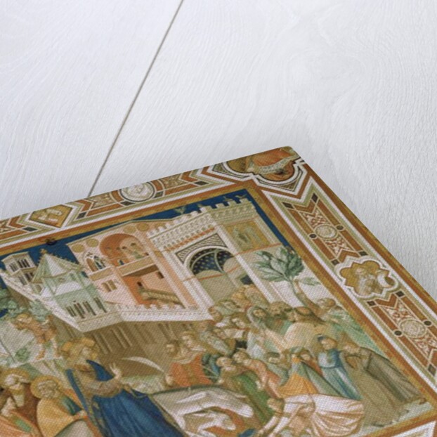 Entry of Christ into Jerusalem, 1320 by Pietro Lorenzetti